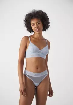 Удлиненный бюстгальтер Unlined Tommy Hilfiger, светло-синий