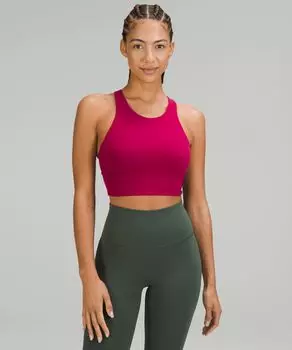 Удлиненный бюстгальтер Wunder Train Lululemon