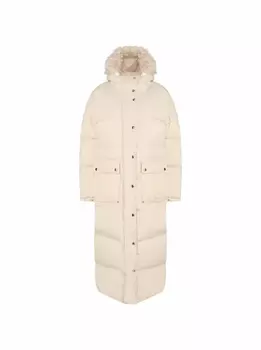 Удлиненный стеганый пуховик Gucci