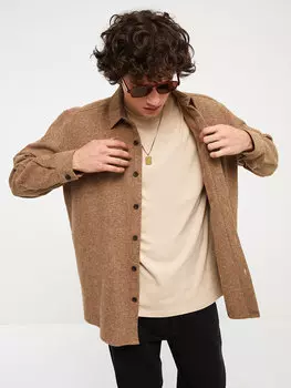 Удобная мужская рубашка лесоруба с длинным рукавом LCW Casual