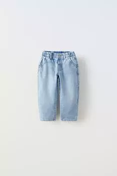 Удобные джинсы ZARA, синий