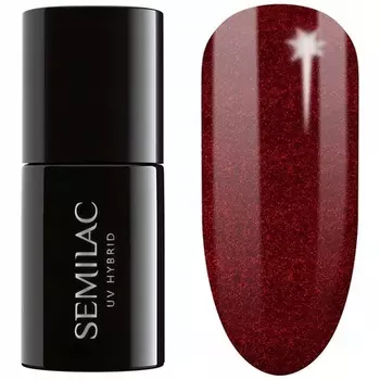 УФ-лак для ногтей Divine Red 7 мл, Semilac