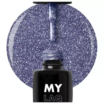 УФ-лак для ногтей My Gleaming Blue 5 мл, Mylaq