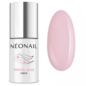 УФ-лак для ногтей Revital Base Fiber Cream Splash, 7,2 мл, Neonail