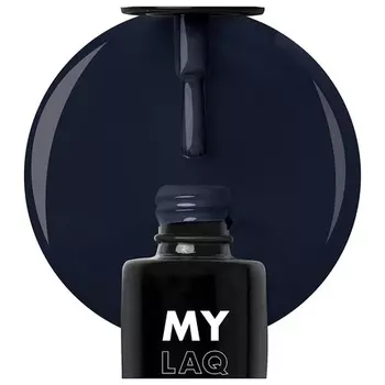 УФ-лак для ногтей Синий 5 мл - Мой зимний вечер, Mylaq