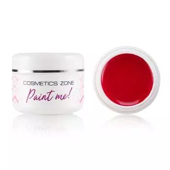 УФ светодиодная краска 5мл - Красный Поцелуй, Cosmetics Zone