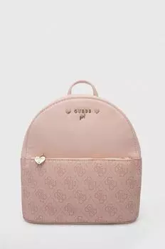Угадай девушку с рюкзаком Guess, розовый