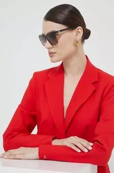 Угадай солнцезащитные очки Guess, коричневый