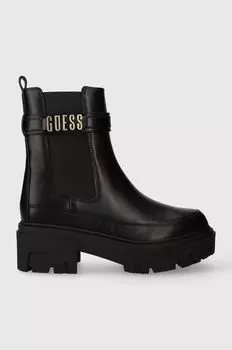 Угадайте, ботинки челси YELMA Guess, черный