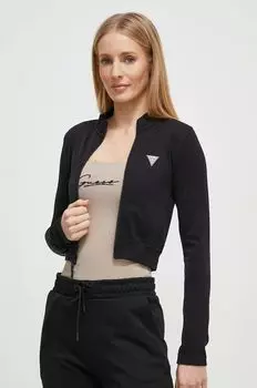 Угадайте, толстовка Guess, черный