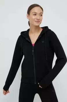 Угадайте, толстовка Guess, черный