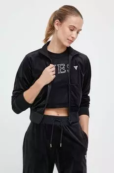 Угадайте, толстовка Guess, черный