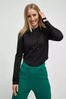Угадайте, толстовка Guess, черный
