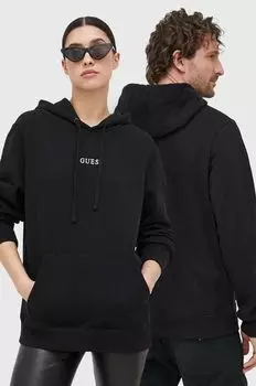 Угадайте, толстовка Guess, черный