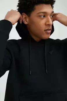Угадайте, толстовка Guess, черный