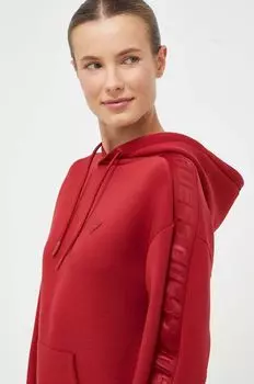 Угадайте, толстовка Guess, красный