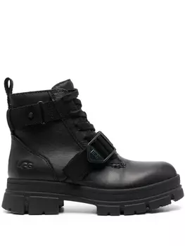 UGG ботинки Ashton на шнуровке, черный