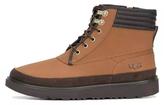 UGG Padded-ankle Lace-up Boots