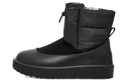 Полусапоги UGG комбинированные, черный