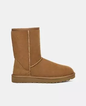 Угги Classic Short II средней длины с меховой внутренней подкладкой UGG, коричневый
