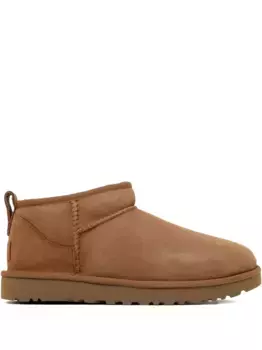 Угги из замши UGG, коричневый