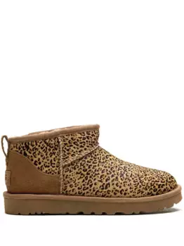 Угги Speckles с леопардовым принтом UGG, коричневый