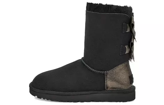 Угги UGG Bailey Bow Glitz 'Black' Women's