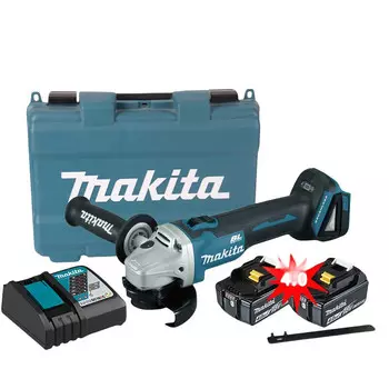 Угловая шлифовальная машина Makita DGA404RME, 100 мм