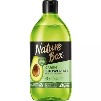 Ухаживающий гель для душа 385мл, Nature Box