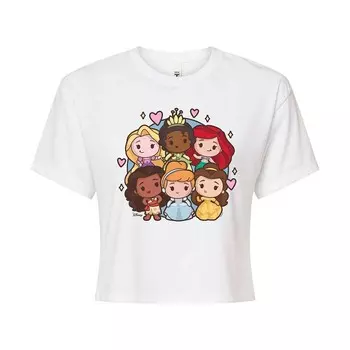 Укороченная футболка Disney Princess для детей, белый