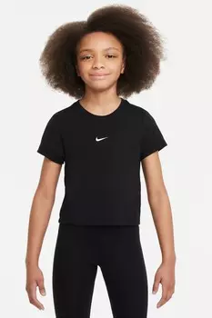 Укороченная футболка Nike, черный