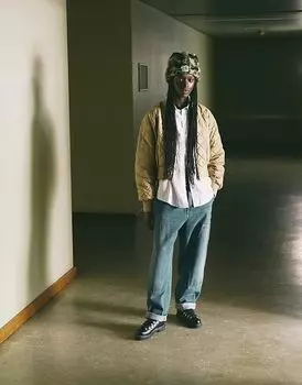 Укороченная куртка-бомбер selma бежевого цвета Carhartt WIP