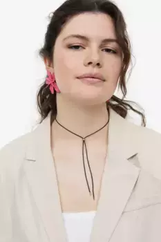 Укороченная куртка H&M, бежевый
