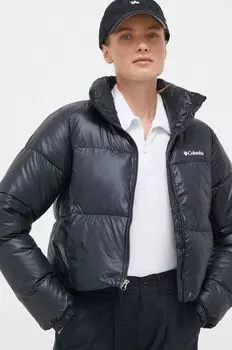 Укороченная куртка Puffect Columbia, черный