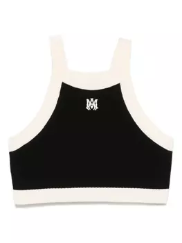 Укороченная майка AMIRI Ma, черный