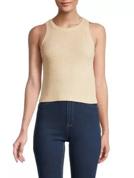 Укороченная майка Calvin Klein, wheat