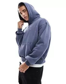 Укороченная толстовка Cotton On премиум-класса цвета пыльного денима Cotton:On