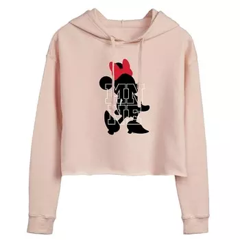 Укороченное худи Disney's Minnie Mouse Junior для детей Licensed Character, розовый