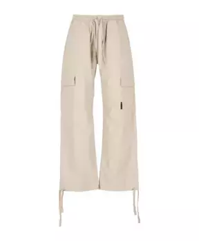 Укороченные брюки Msgm, бежевый