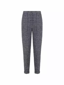 Укороченные брюки в клетку Kiton