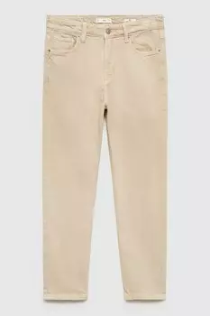 Укороченные джинсы Benc Mango, бежевый