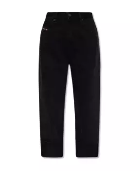 Укороченные джинсы Diesel, черный