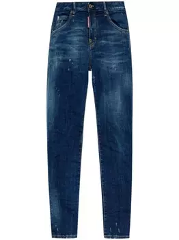 Укороченные джинсы DSQUARED2, синий