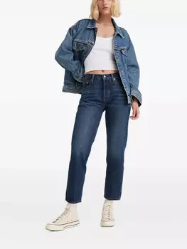 Укороченные джинсы Levi's 501, синий