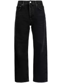 Укороченные джинсы Parker AGOLDE, черный
