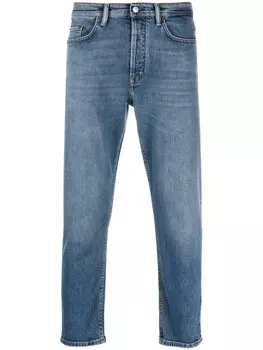 Укороченные джинсы River Acne Studios, синий