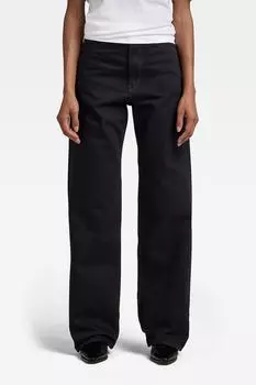 Укороченные джинсы с высокой талией G-Star Raw, черный