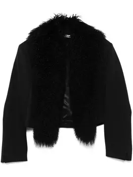 Укороченный блейзер Alexander Wang, черный