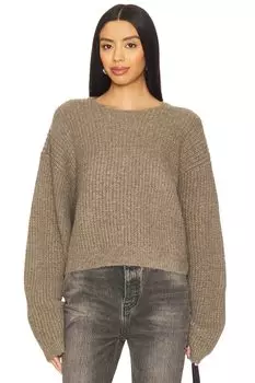 Укороченный свитер Fear Of God Essentials, heather gray