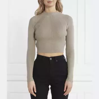 Укороченный свитер Guess, серый